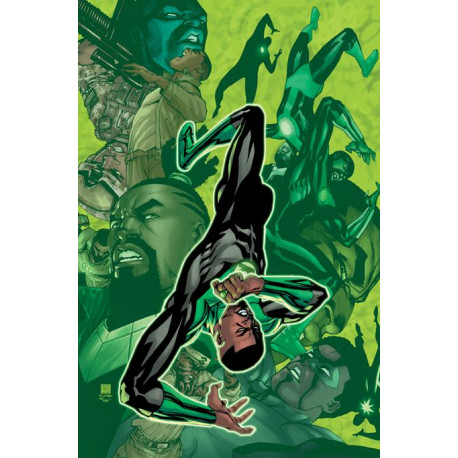 GREEN LANTERN 10 ALAN QUAH CARDSTOCK VARIANT