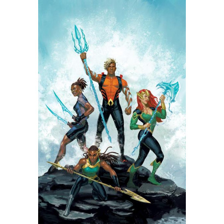 AQUAMAN THE BECOMING 6 OF 6 CVR A DAVID TALASKI