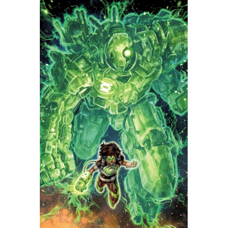 GREEN LANTERN 11 CVR B ALAN QUAH CARD STOCK VAR