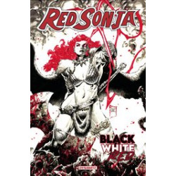 RED SONJA BLACK WHITE RED HC VOL 1