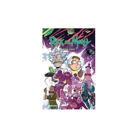 RICK AND MORTY BOOK EIGHT DLX ED HC 