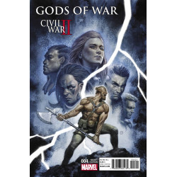 CIVIL WAR II GODS OF WAR 4 (OF 4) TEDESCO VAR