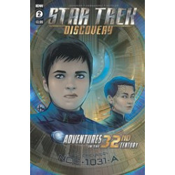 STAR TREK DISCOVERY ADV IN 32ND CENTURY 2 CVR A HERNANDEZ