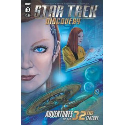 STAR TREK DISCOVERY ADV IN 32ND CENTURY 3 CVR A HERNANDEZ