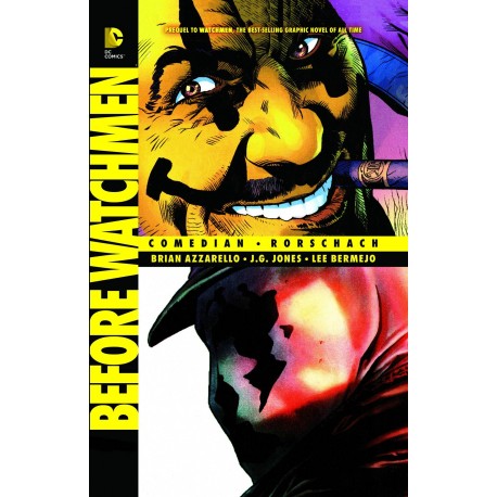 BEFORE WATCHMEN COMEDIAN RORSCHACH SC