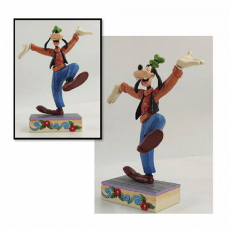 GOOFY CELEBRATION STATUE DISNEY TRADITIONS 21 CM