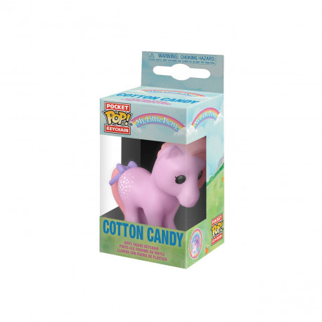 COTTON CANDY MY LITTLE PONY PORTE-CLES POCKET POP VINYL 4 CM