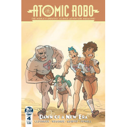 ATOMIC ROBO AND DAWN OF NEW ERA 4 (OF 5) CVR A WEGENER