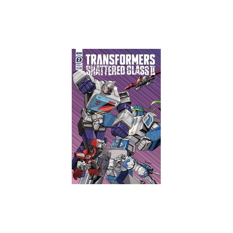 TRANSFORMERS SHATTERED GLASS II 2 CVR A KHANNA