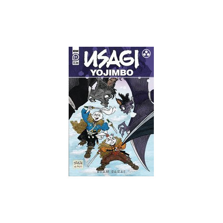 USAGI YOJIMBO 31 CVR A SAKAI