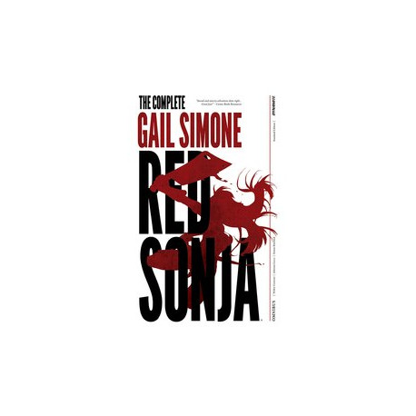 RED SONJA COMPLETE GAIL SIMONE HC OVERSIZED 