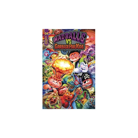 MADBALLS VS GARBAGE PAIL KIDS 4 CVR A SIMKO