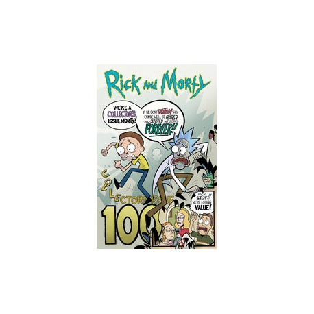 RICK MORTY 100 CVR A LITTLE