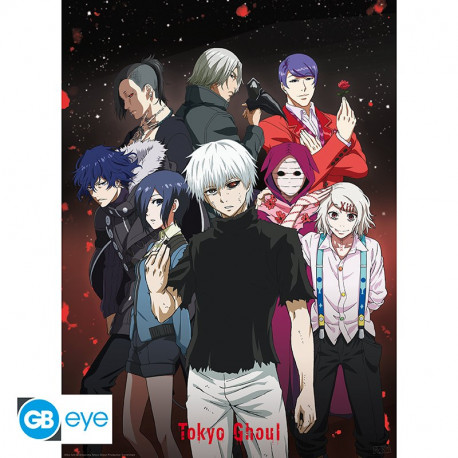 TOKYO GHOUL - POSTER GROUPE 52X38 CM