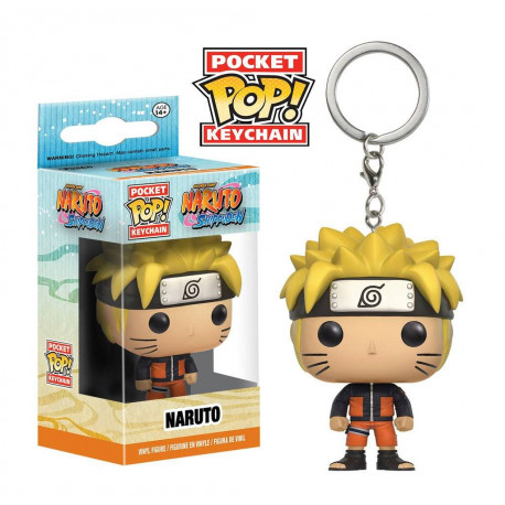 NARUTO NARUTO SHIPPUDEN PORTE-CLES POCKET POP VINYL 4 CM