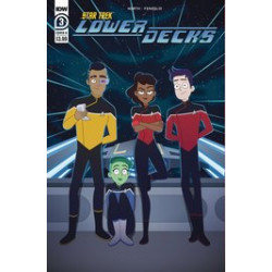 STAR TREK LOWER DECKS 3 CVR B COOK