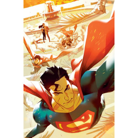 ACTION COMICS 1050 CVR N SIMONE DI MEO CARD STOCK VAR