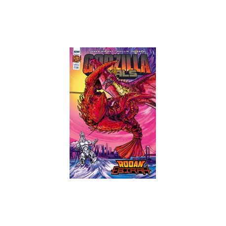 GODZILLA RIVALS RODAN VS EBIRAH CVR B CHI 