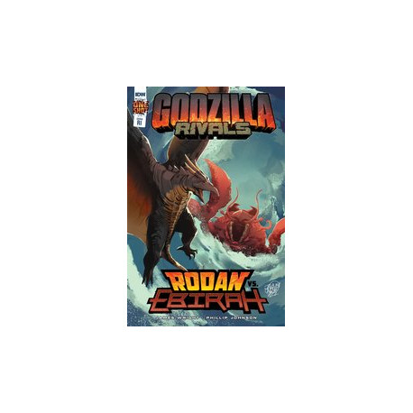 GODZILLA RIVALS RODAN VS EBIRAH CVR C 10 COPY INCV LINDSAY 