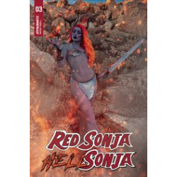 RED SONJA HELL SONJA 3 CVR E COSPLAY