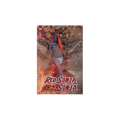 RED SONJA HELL SONJA 3 CVR E COSPLAY