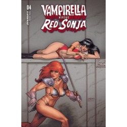 VAMPIRELLA VS RED SONJA 4 CVR B LINSNER