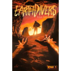 EARTHDIVERS 5 CVR C CAMPBELL