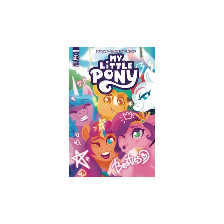 MY LITTLE PONY 10 CVR A MEBBERSON