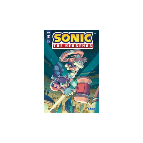 SONIC THE HEDGEHOG 58 CVR A YARDLEY