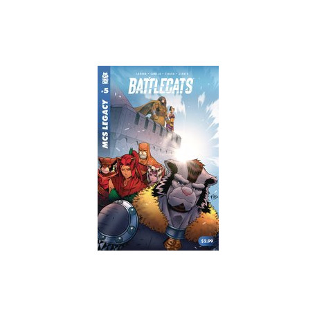 MAD CAVE STUDIOS LEGACY BATTLECATS 5 CVR A CAMELO