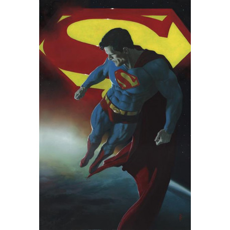 SUPERMAN 1 CVR E RICCARDO FEDERICI CARD STOCK VAR