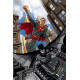 BATMAN SUPERMAN WORLDS FINEST 12 CVR B DAVE JOHNSON CARD STOCK VAR