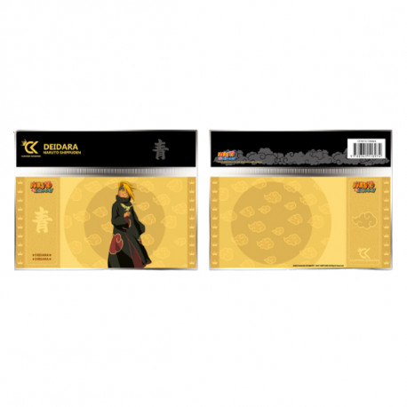 DEIDARA NARUTO SHIPPUDEN GOLDEN TICKET COL 2