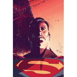 SUPERMAN LOST 1 OF 10 CVR C LEE WEEKS CARD STOCK VAR