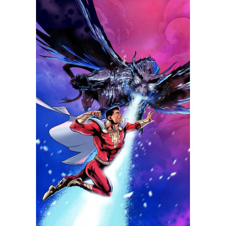 WONDER WOMAN 797 CVR D POP MHAN SHAZAM FURY OF THE GODS MOVIE CARD STOCK VAR REVENGE OF THE GODS 