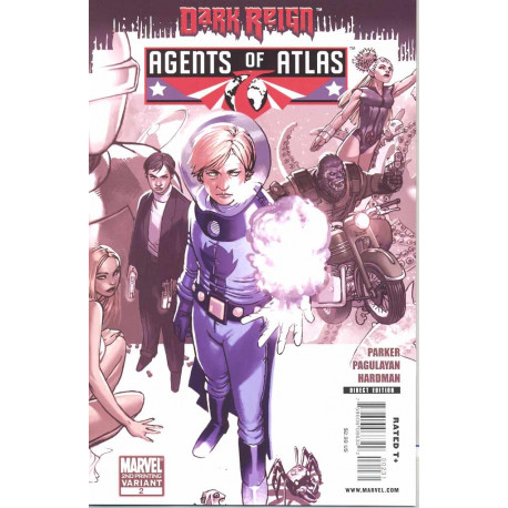 AGENTS OF ATLAS 2 2ND PTG BACHALO VAR (PP #859)