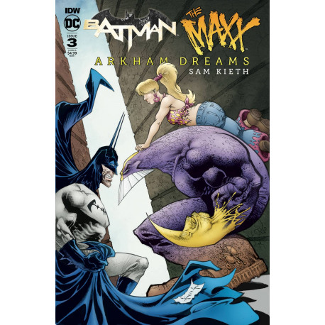 BATMAN THE MAXX ARKHAM DREAMS 3 (OF 5) CVR A KIETH