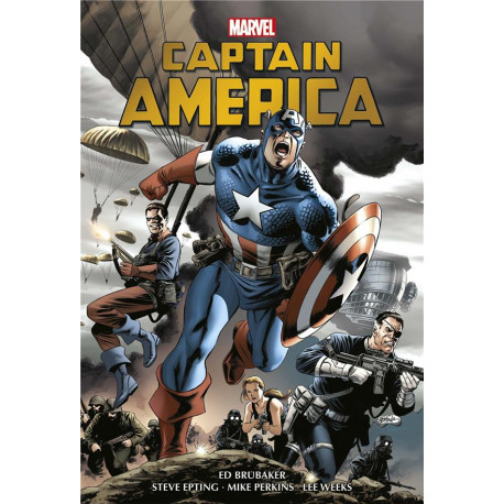 CAPTAIN AMERICA PAR ED BRUBAKER OMNIBUS T01