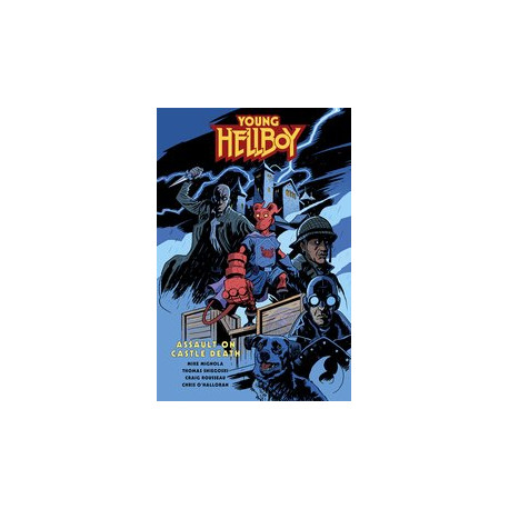 YOUNG HELLBOY ASSAULT ON CASTLE DEATH HC 