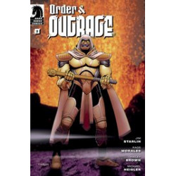 ORDER AND OUTRAGE 2 CVR B BROWN