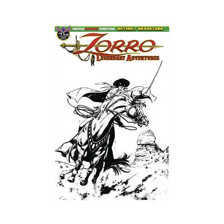 ZORRO LEGENDARY ADVENTURES 1 BLAZING BLADES OF ZORRO LTD ED CVR