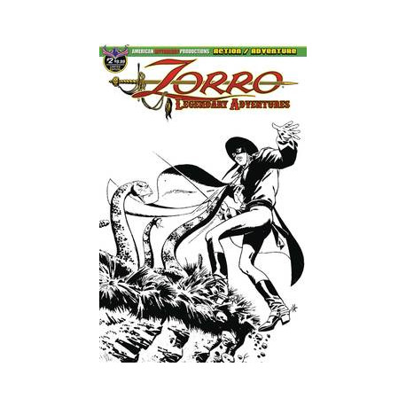 ZORRO LEGENDARY ADVENTURES 2 BLAZING BLADES OF ZORRO LTD ED CVR