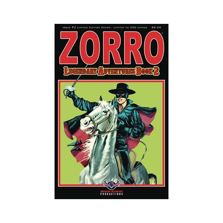 ZORRO LEGENDARY ADVENTURES BOOK 2 2 BLAZING BLADES LTD ED CVR