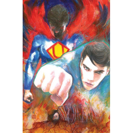 ADVENTURES OF SUPERMAN JON KENT 2 OF 6 CVR B ZU ORZU CARD STOCK VAR