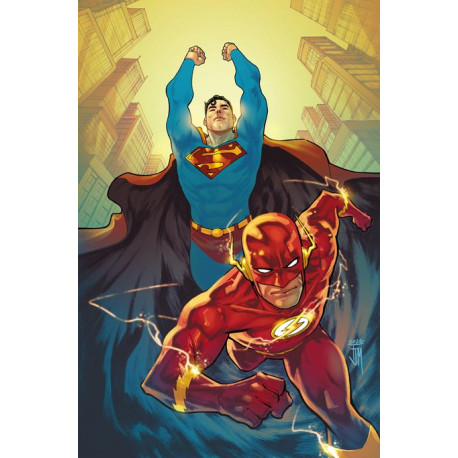 FLASH 797 CVR D FRANCIS MANAPUL SUPERMAN CARD STOCK VAR