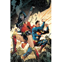 WONDER WOMAN 798 CVR D TONY DANIEL SUPERMAN CARD STOCK VAR REVENGE OF THE GODS 