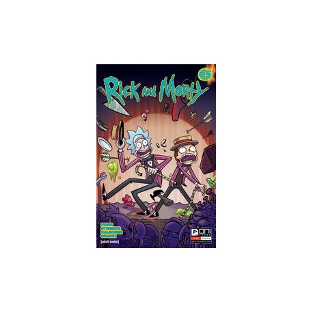 RICK AND MORTY 5 CVR B STRESING