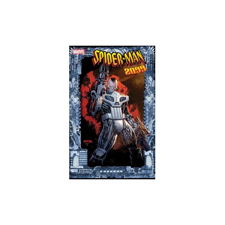 SPIDER-MAN 2099 DARK GENESIS 4 LASHLEY FRAME VAR