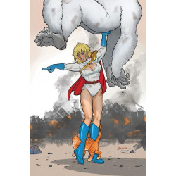 POWER GIRL SPECIAL 1 ONE SHOT CVR C AMANDA CONNER CARD STOCK VAR