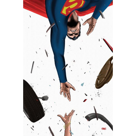 SUPERMAN 5 CVR C JORGE FORNES CARD STOCK VAR